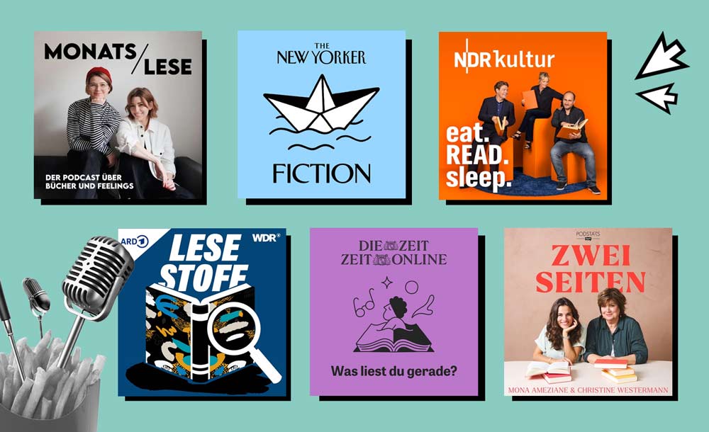 Zum Welttag des Buches: Die besten Literatur-Podcasts 