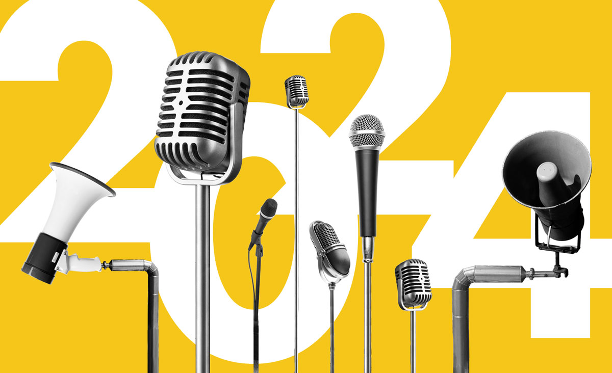Podcast Prognosen 2024: Wir haben die deutsche Branche gefragt, was sie erwartet