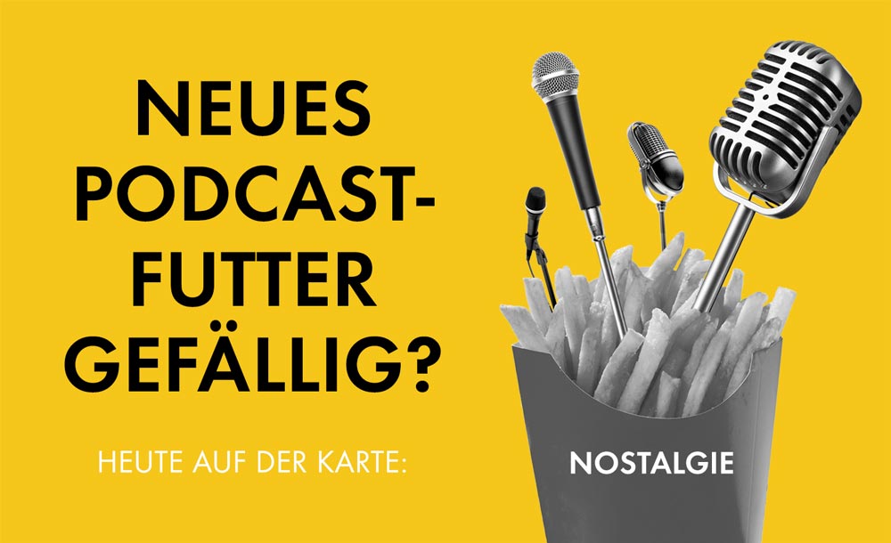 Podcast-Tipps zum Wochenende: Nostalgie-Podcasts