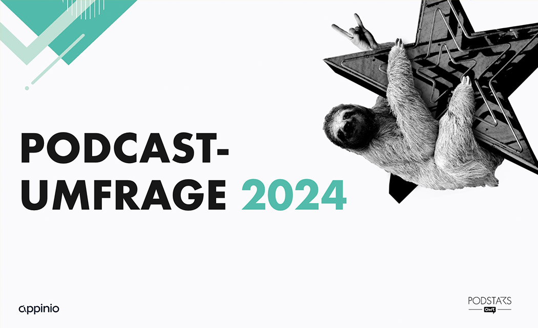 Podcast-Umfrage 2024 von Podstars by OMR und Appinio